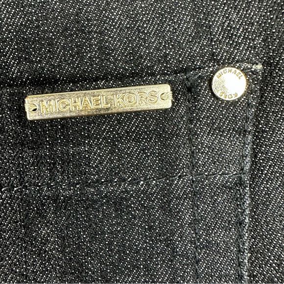 Michael Kors dark wash flared jeans size 10 - Picture 4 of 5